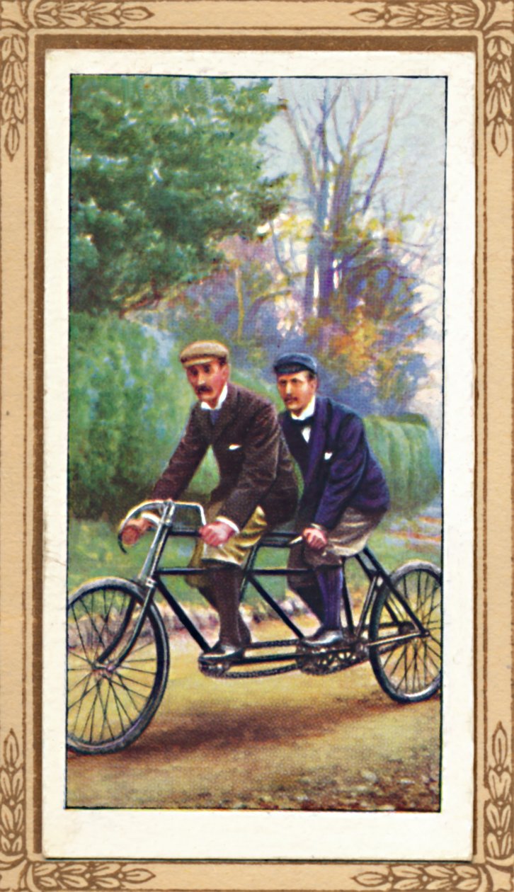 Tandem van de jaren 90 door Unbekannt