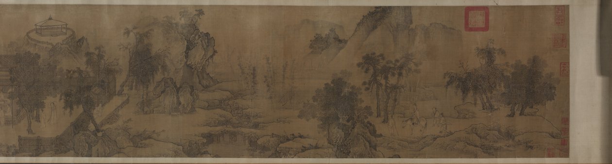 Tao Yuanmings Terugkeer naar Huis, 1300s door Unbekannt