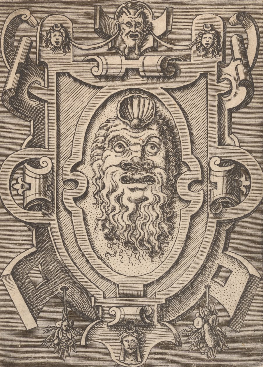 Targhe ed altri ornati di varie e capricciose invenzioni Cartouches en andere ornamenten, 1773 door Unbekannt