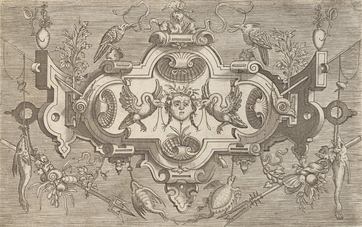 Targhe ed altri ornati di varie e capricciose invenzioni Cartouches en andere ornamenten o..., 1773 door Unbekannt
