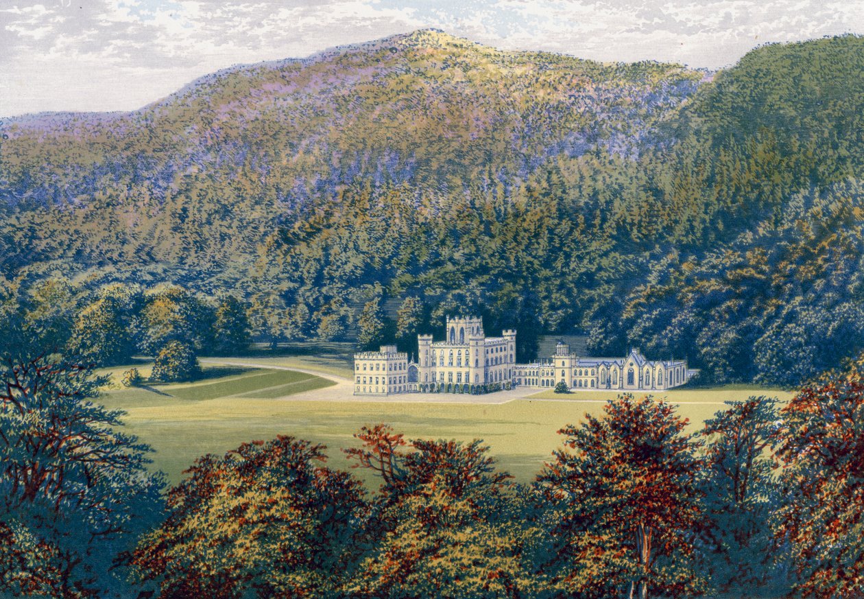 Taymouth Castle, Schotland, eind 19e eeuw door Unbekannt