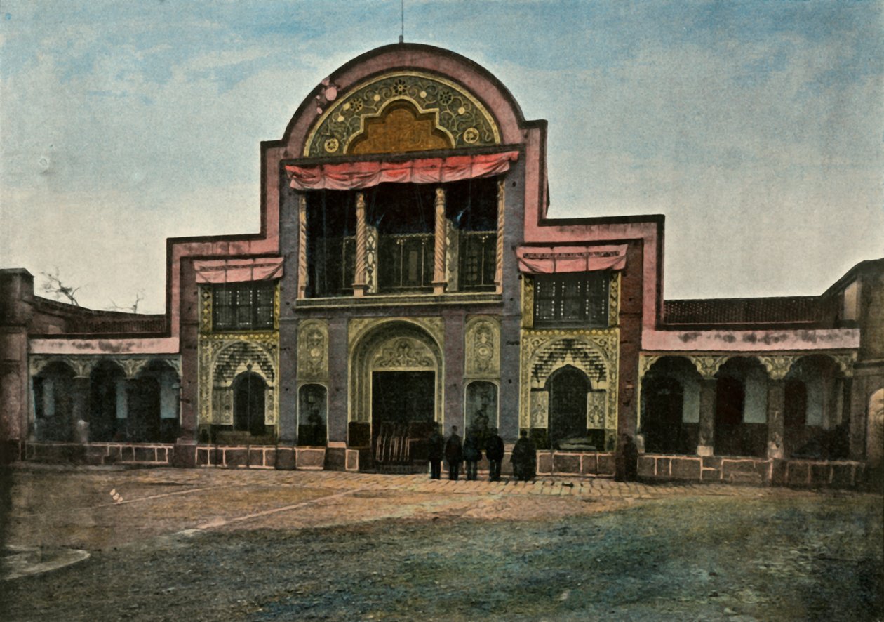 Teheran. Poort van het Paleis van de Shah door Unbekannt