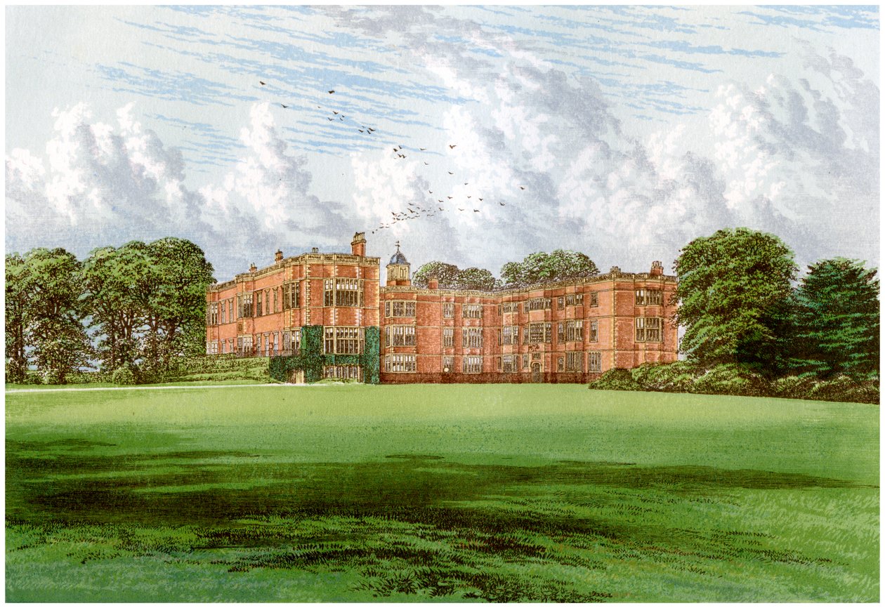 Temple Newsam, huis van de familie Meynell-Ingram, ca. 1880 door Unbekannt