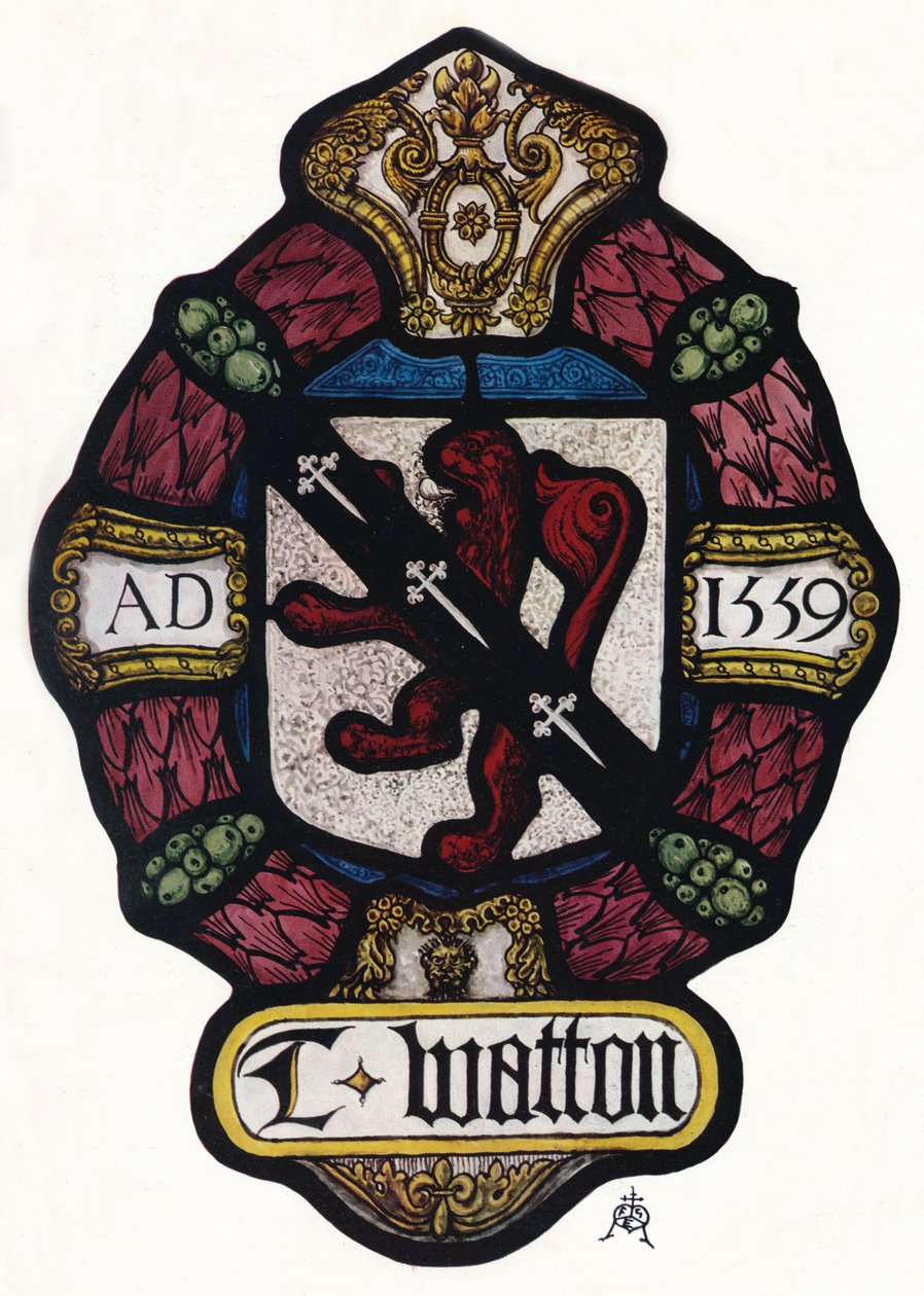 De wapens van Thomas Watton, c1900, 1936 door Unbekannt