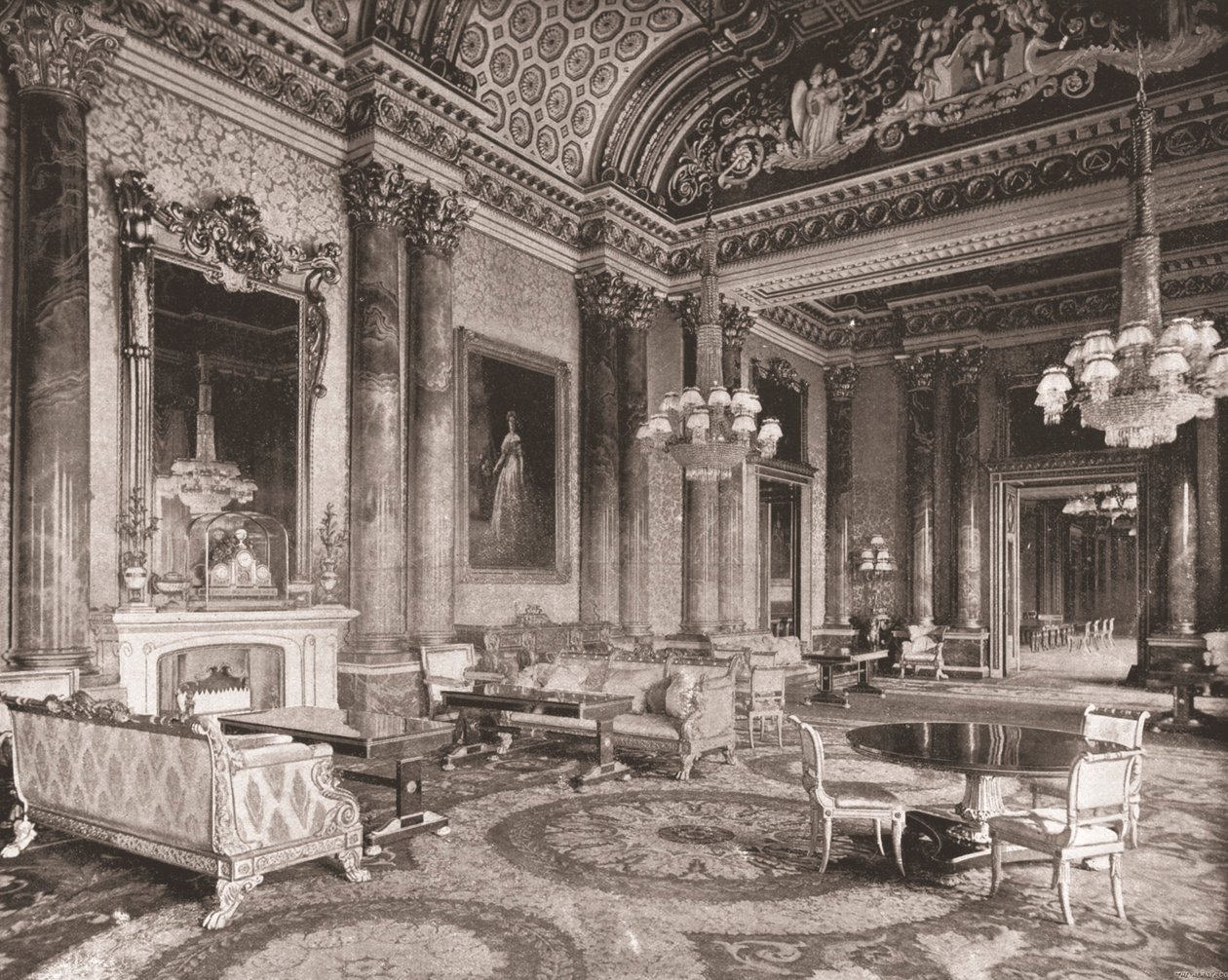 De Blauwe Tekenzaal, Buckingham Palace, Londen, 1894 door Unbekannt