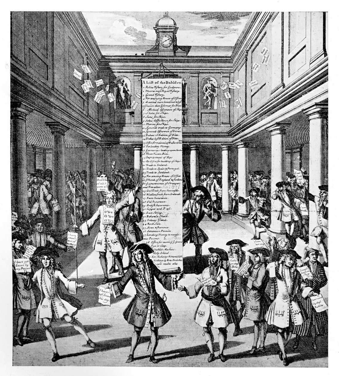De bubbelaars bubbelen of de duivel neemt de achterblijvers, 1720 door Unbekannt