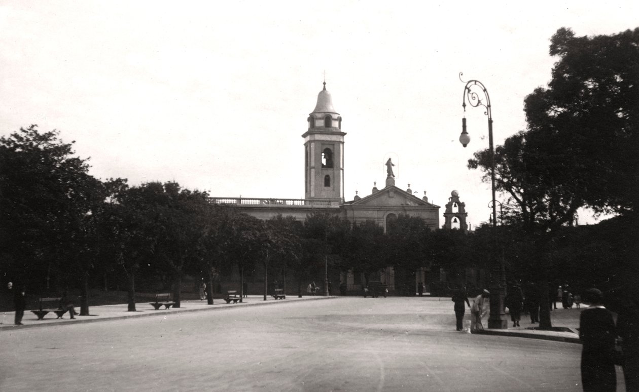 De Capilla del Pilar, La Recoleta begraafplaats, Buenos Aires, Argentinië, c1900s door Unbekannt