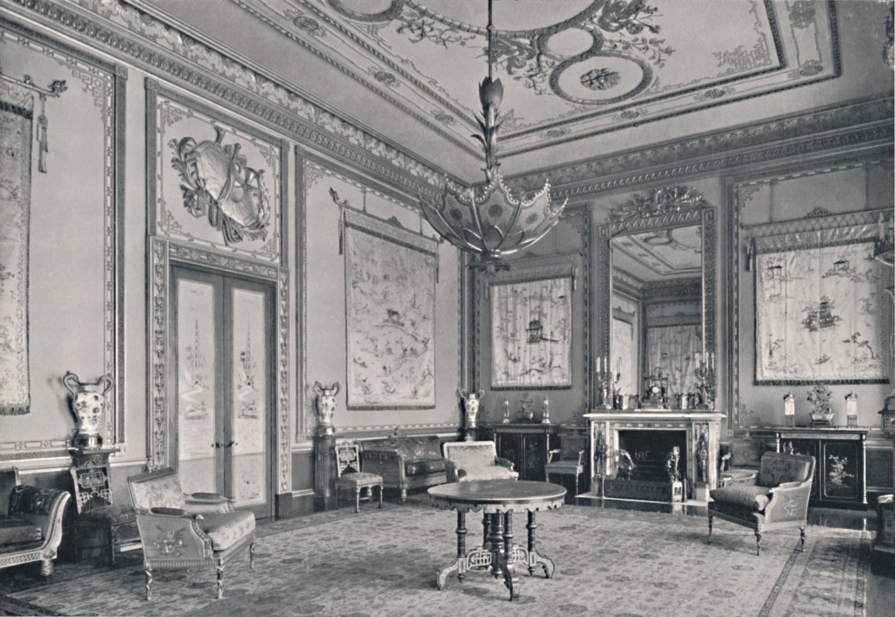 De Centrale Kamer, Buckingham Palace, Noordwesthoek, 1939 door Unbekannt