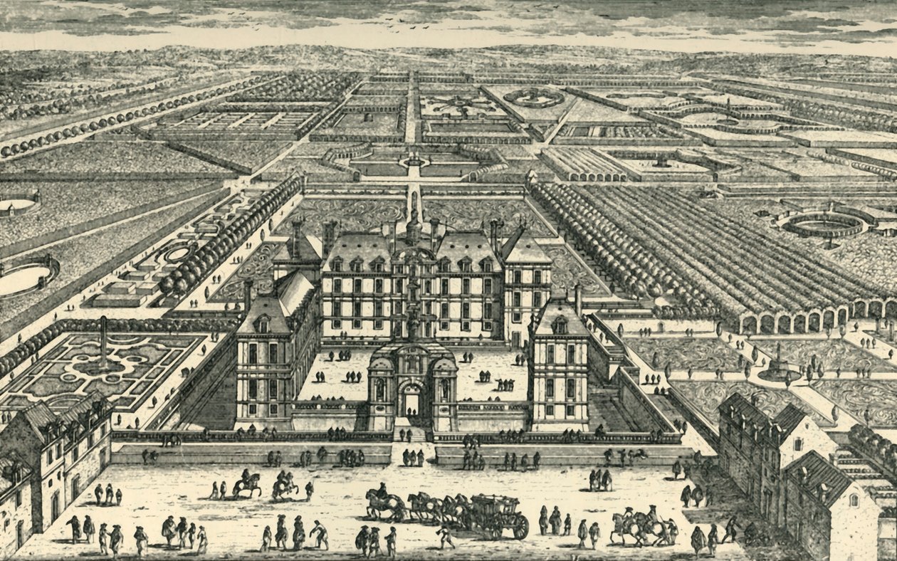 Het Kasteel de la Rochefoucauld, Liancourt, Oise, Noord-Frankrijk, c1675, 1903 door Unbekannt