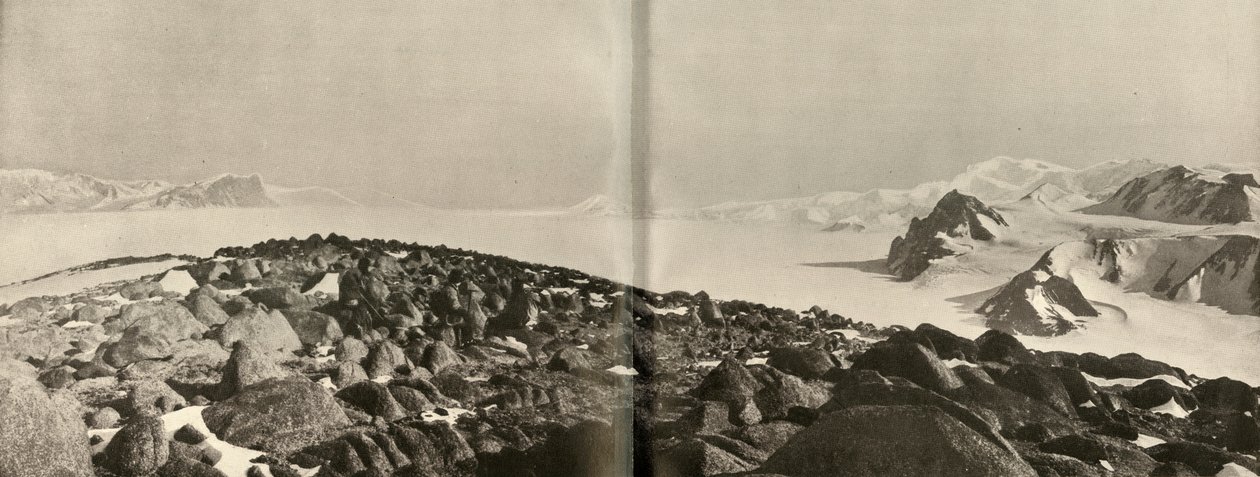 De wolkenmaker - Het uitzicht vanaf de top van Mount Hope, ca. 1908, 1909 door Unbekannt