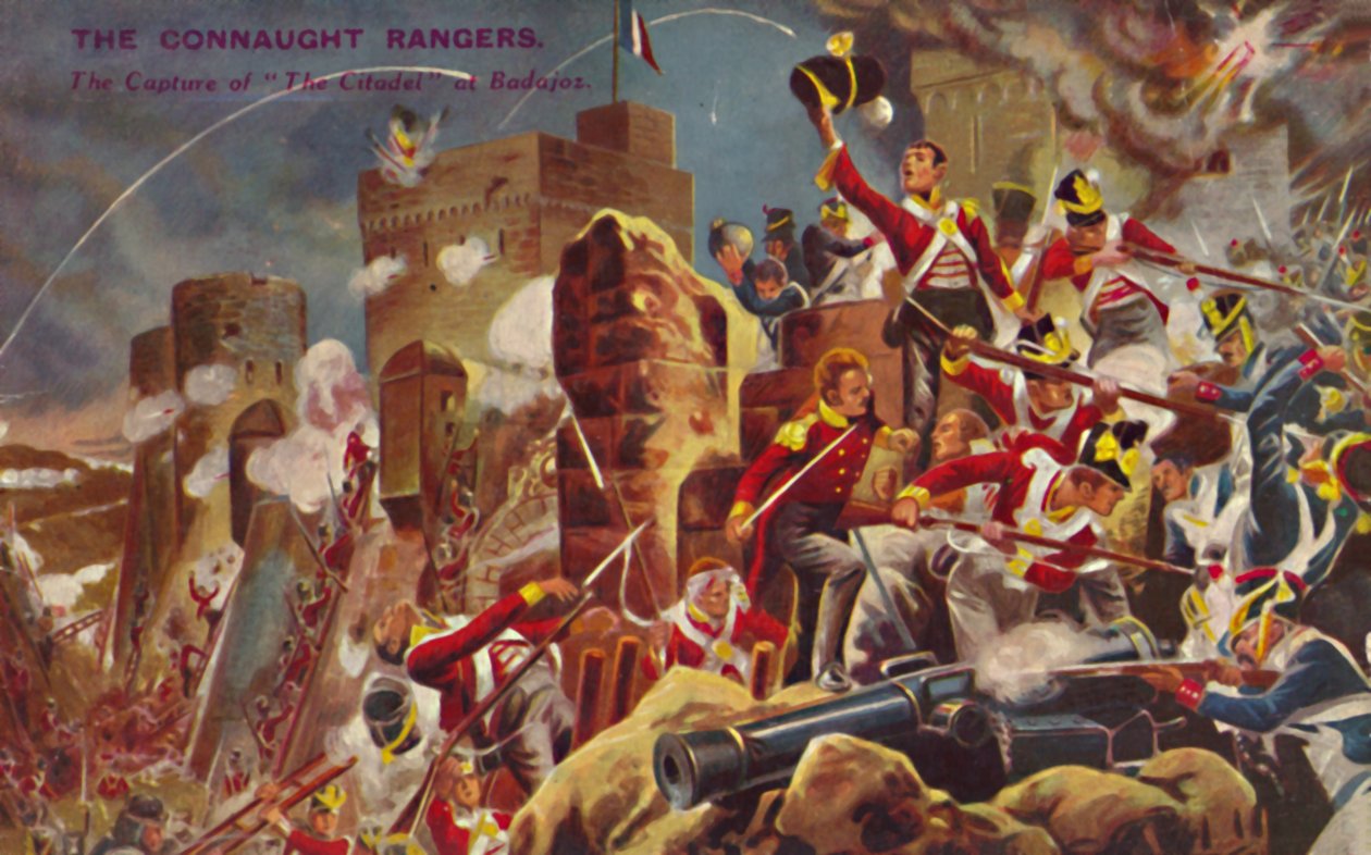 De Connaught Rangers. De verovering van de Citadel bij Badajoz, 1812, 1939 door Unbekannt