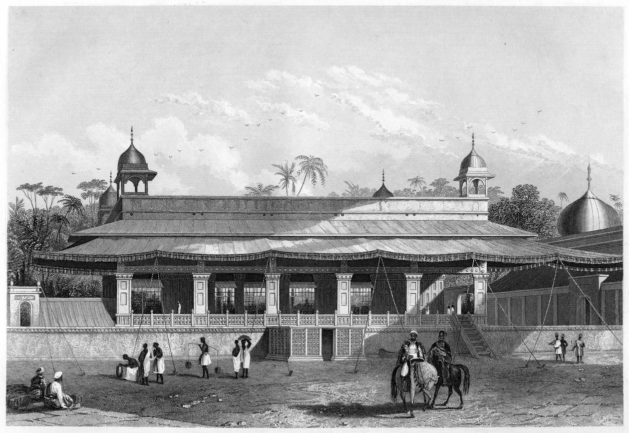 De Dewas Khan, Audiëntiezaal, Delhi, c1860 door Unbekannt