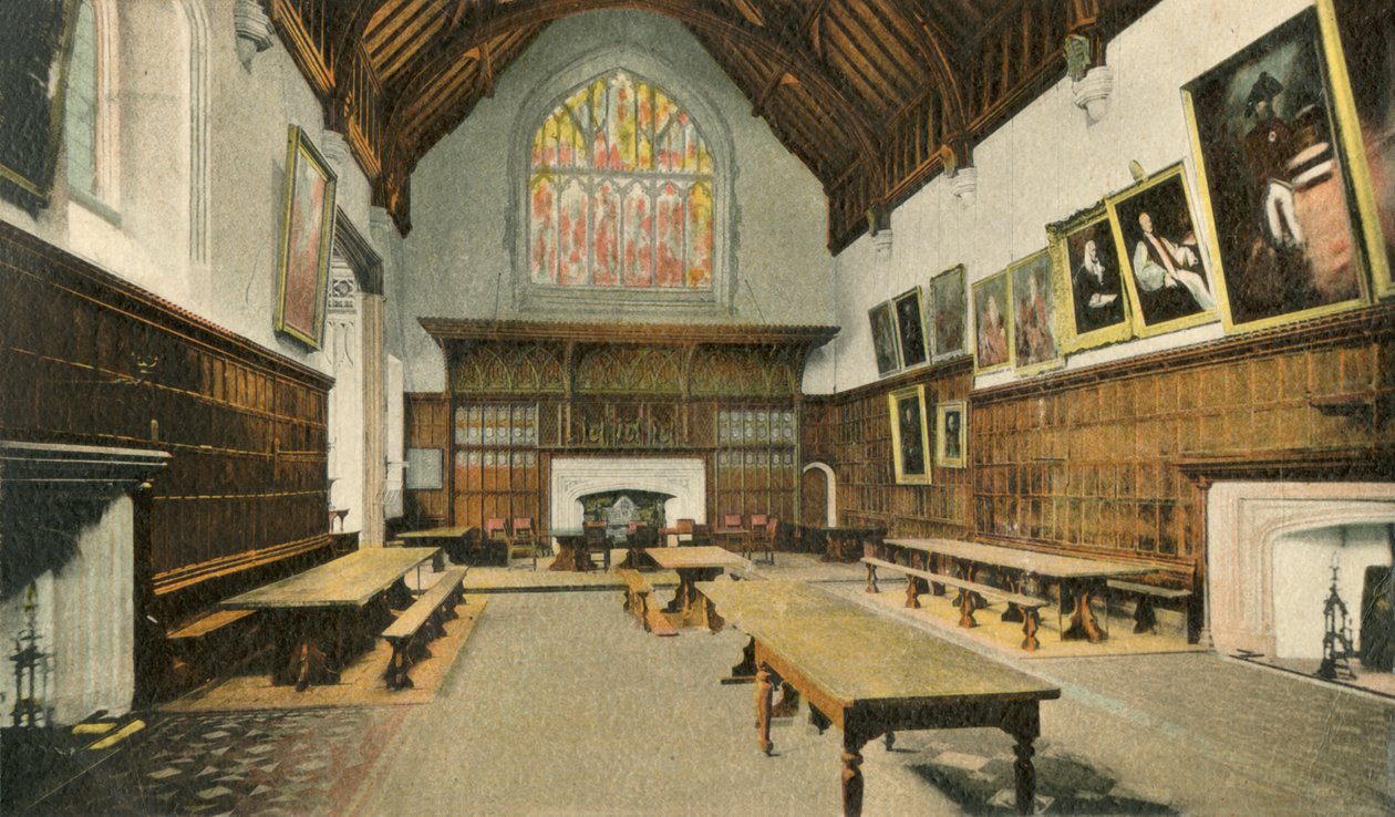 De eetkamer, Eton College door Unbekannt