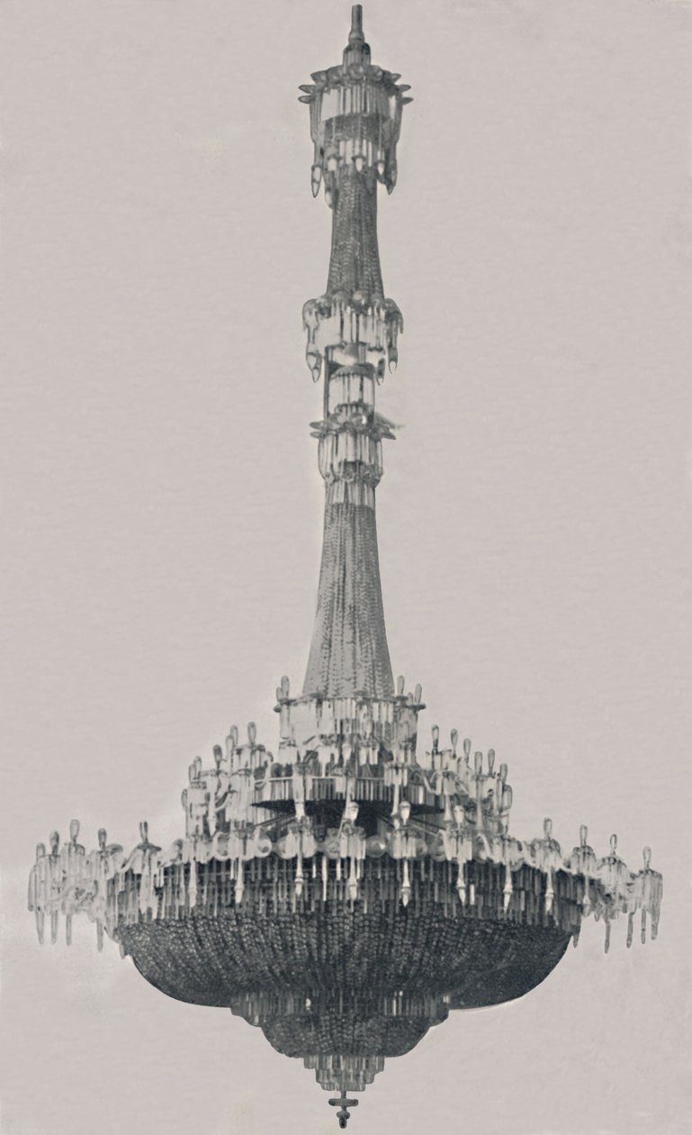 De koepelkroonluchter, 1939 door Unbekannt