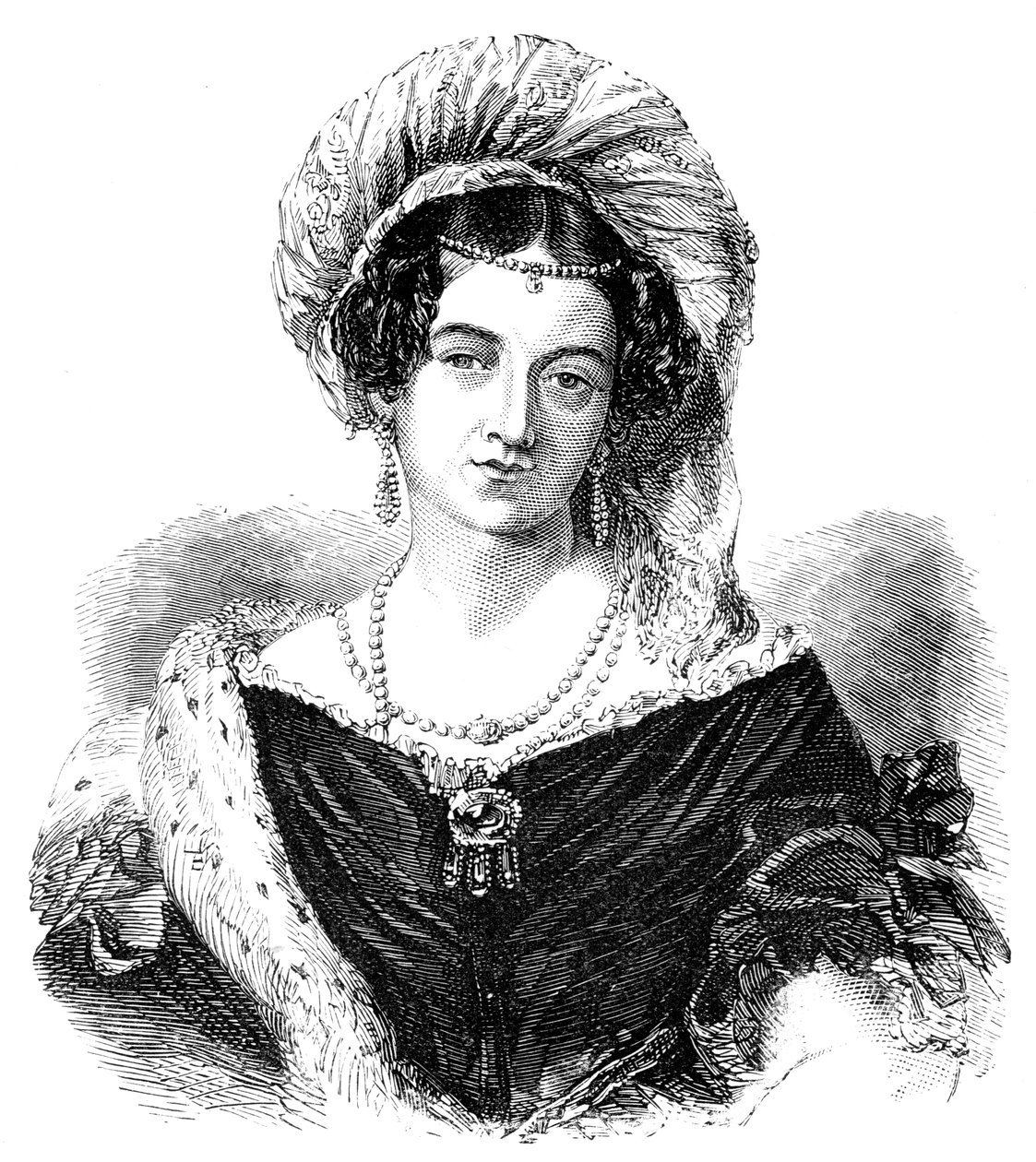 De Hertogin van Kent, Marie Victoria, 1786-1861, 1900 door Unbekannt