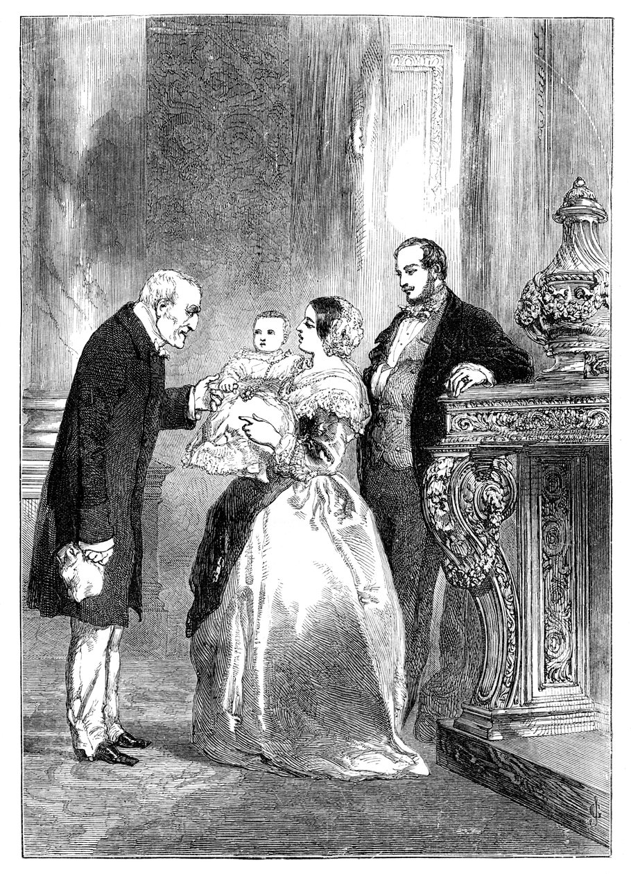 De hertog van Wellington in Windsor Castle, ca. 1840s, 1900 door Unbekannt
