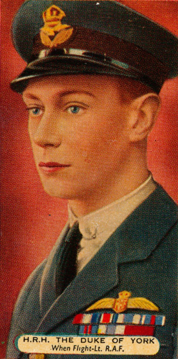 De hertog van York toen hij een Flight Lieutenant was in de RAF, ca. 1918 door Unbekannt