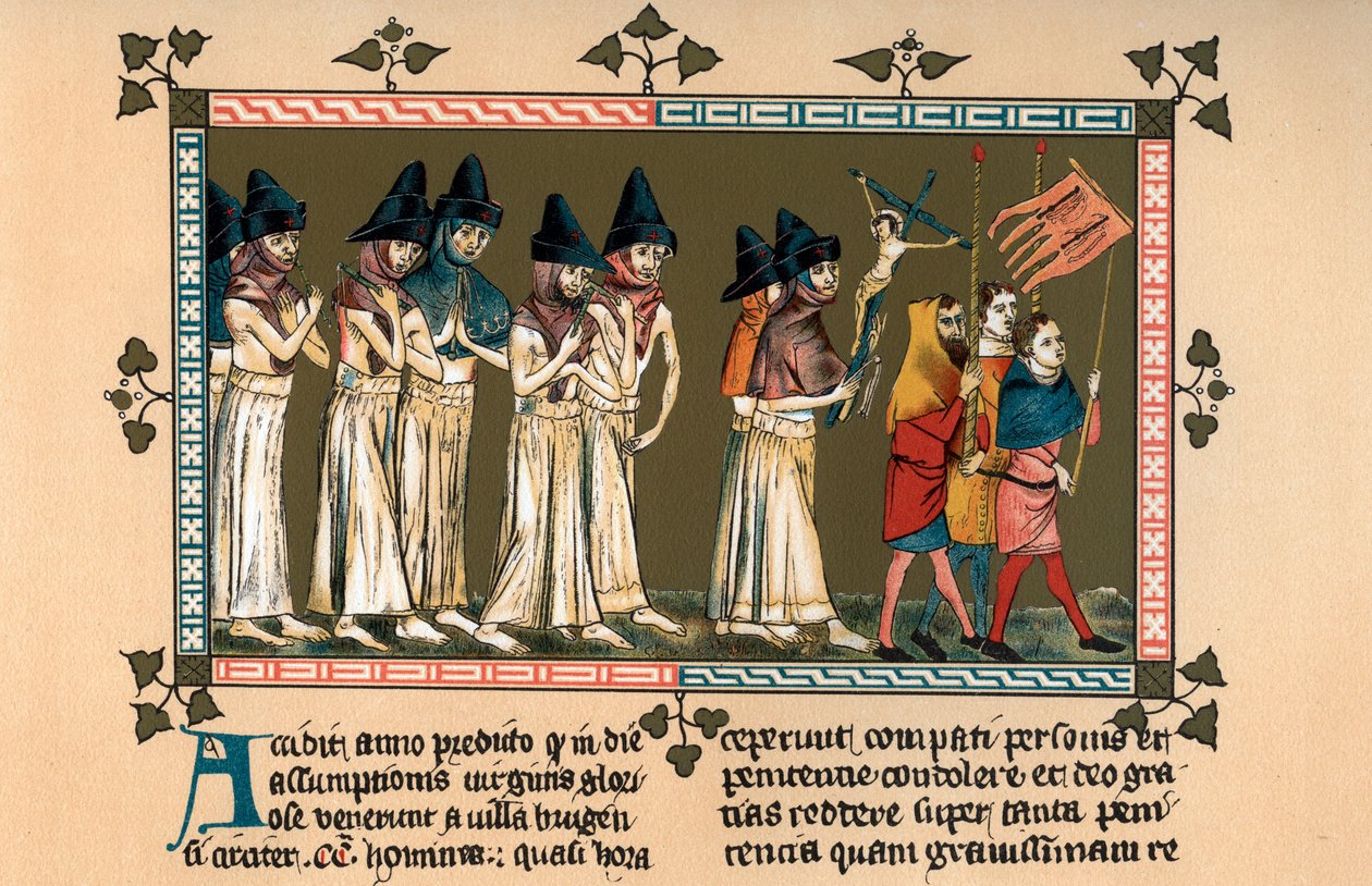 De Geselaars in Doornik in 1349, 1903 door Unbekannt
