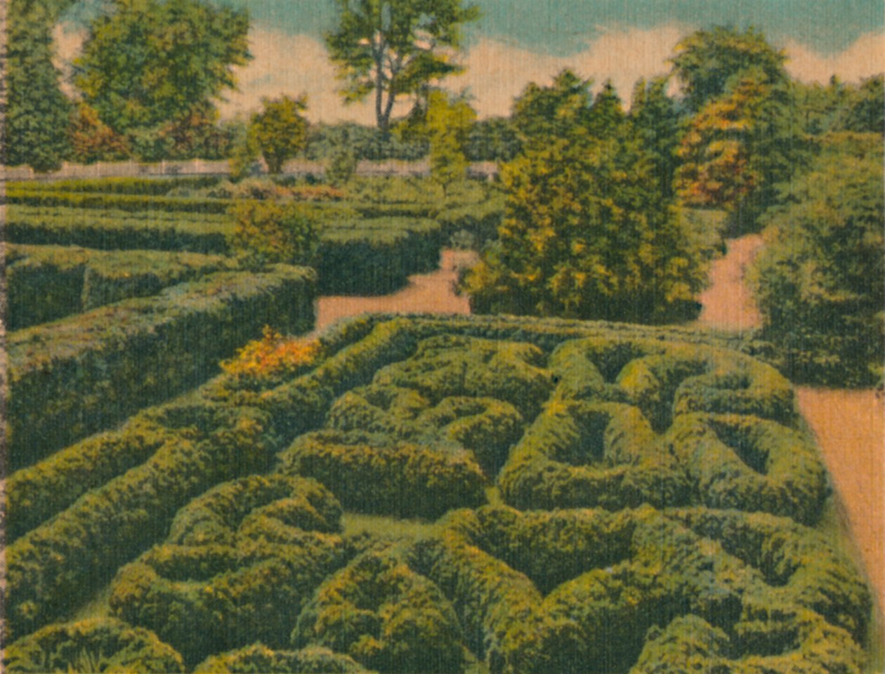 De Bloementuin, algemeen overzicht, 1946 door Unbekannt