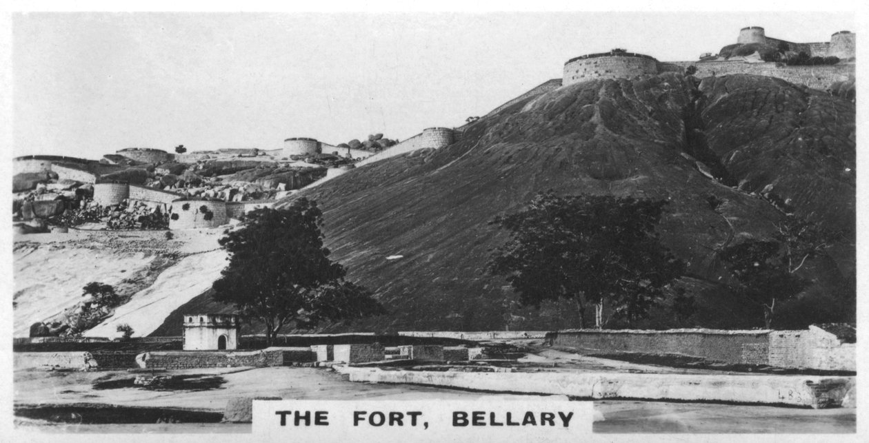 Het Fort, Bellary, Karnataka, India, ca. 1925 door Unbekannt