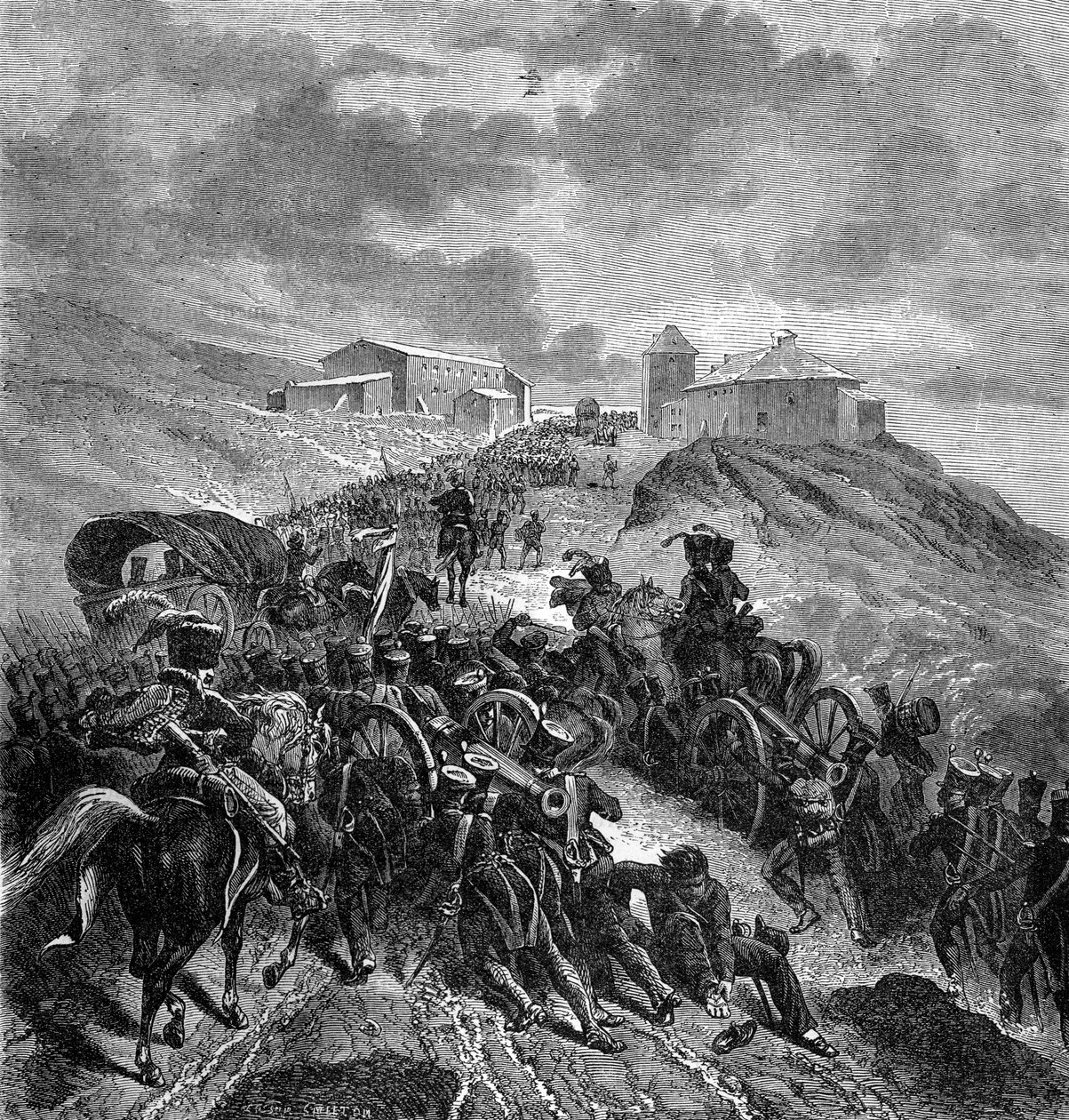 Het Franse leger steekt de Sierra Guadarrama over, Spanje, 22-24 september 1808, 1882-1884 door Unbekannt