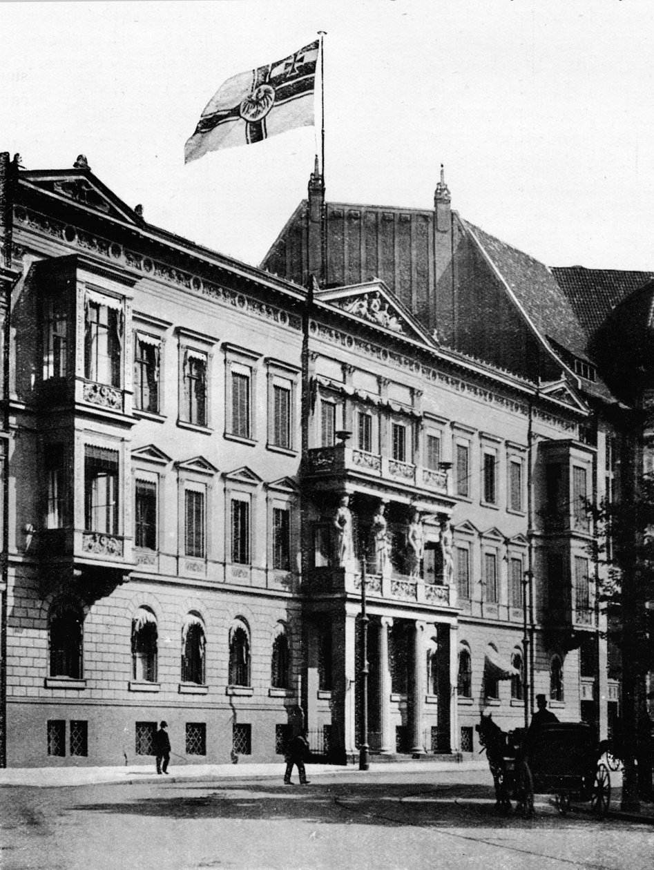 Het Duitse Admiraliteitsgebouw, Berlijn door Unbekannt
