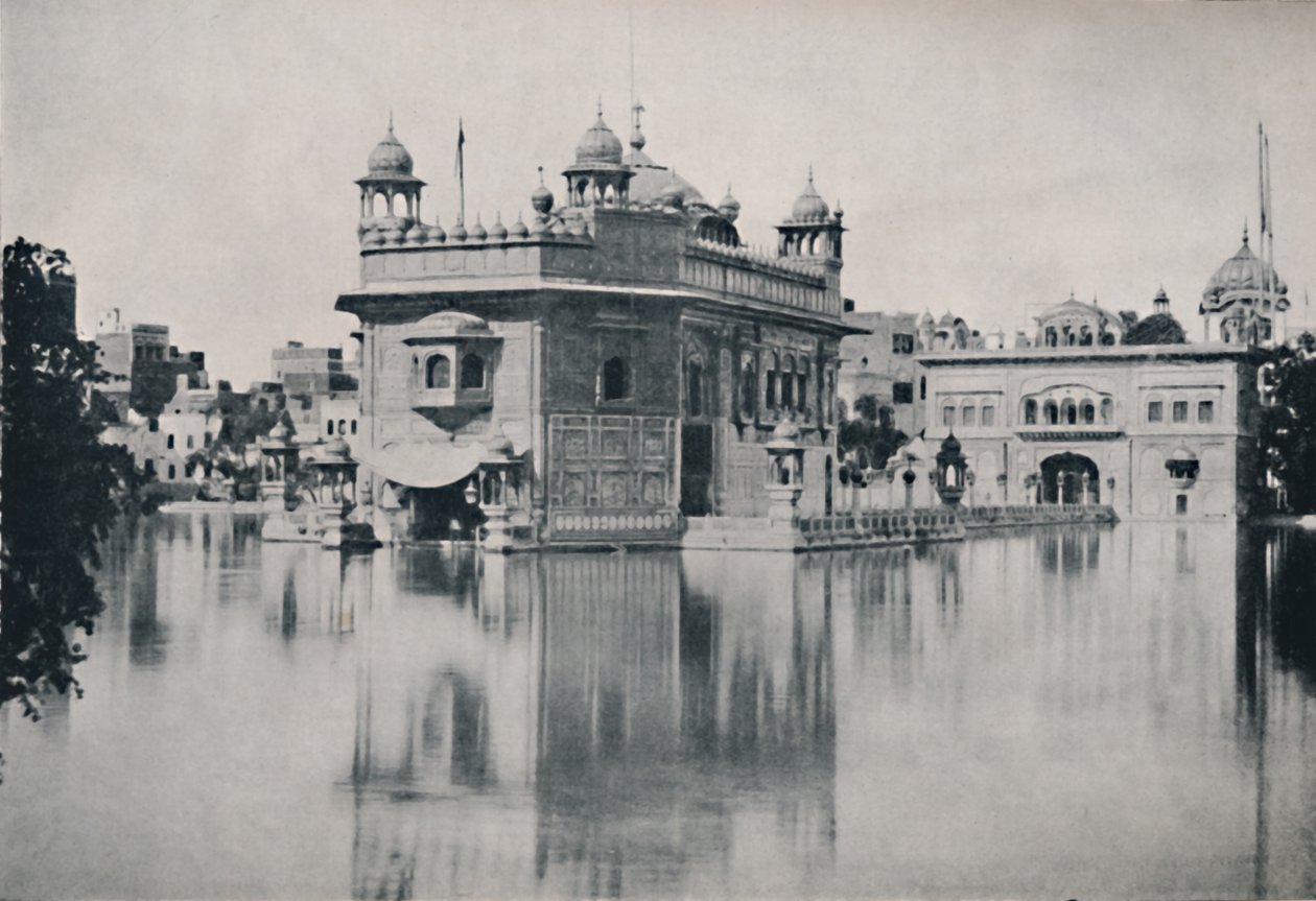 De Gouden Tempel, Amritsar, 1936 door Unbekannt