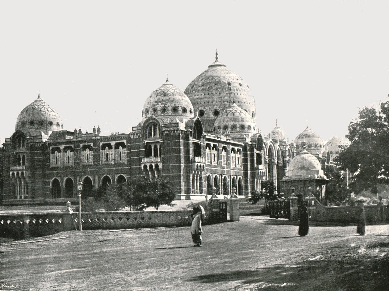 Het Grote College, Baroda, India door Unbekannt