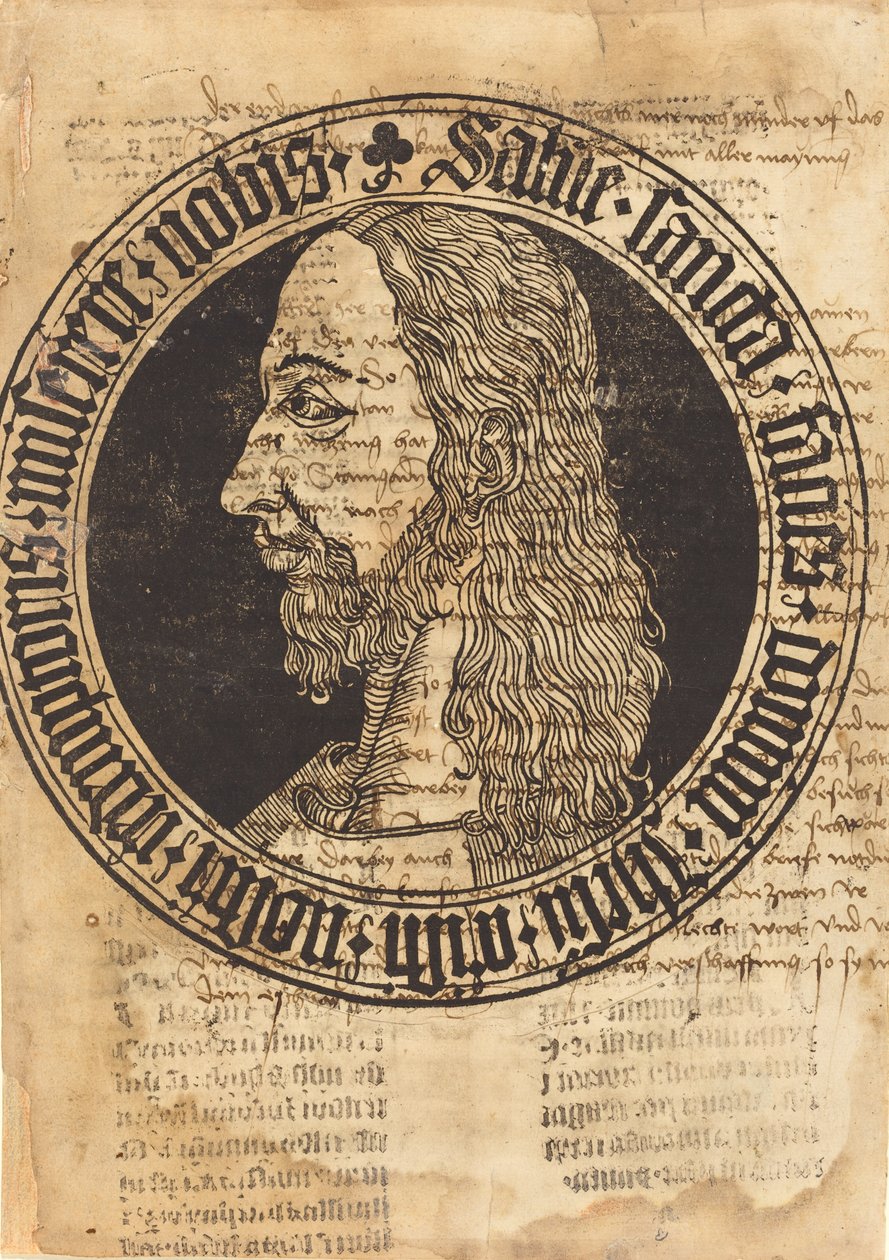 Het hoofd van Christus, ca. 1500 door Unbekannt