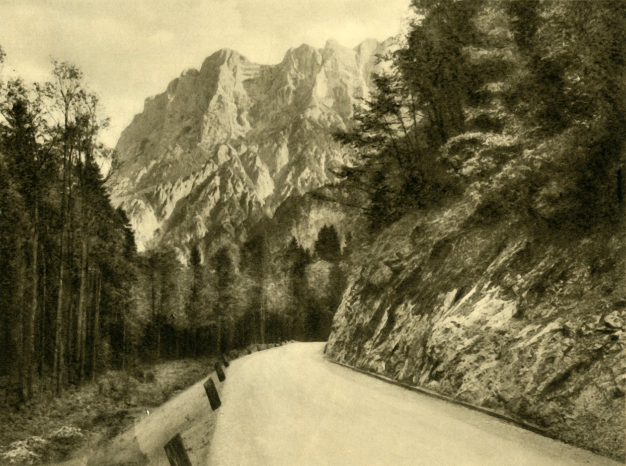 De Hochtor, Johnsbach, Gesäuse Nationaal Park, Stiermarken, Oostenrijk, ca. 1935 door Unbekannt