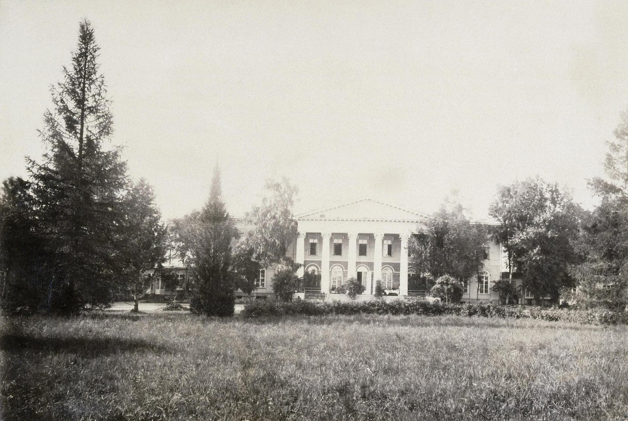Het Huis van het Levashovs Landgoed Osinovaya Roshcha, 1885 door Unbekannt