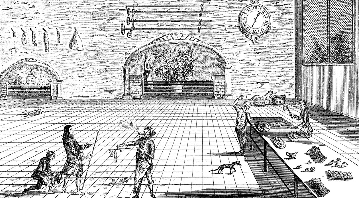 De Keuken Getransformeerd, 1762 door Unbekannt