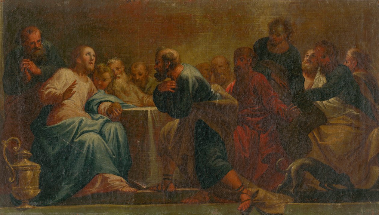 Het laatste avondmaal door Unbekannt