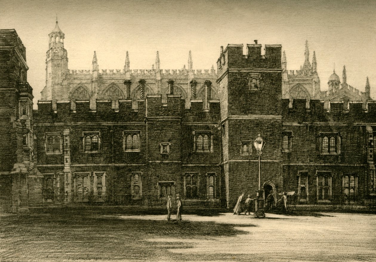 De Lagere School en Lange Kamer, 1911 door Unbekannt