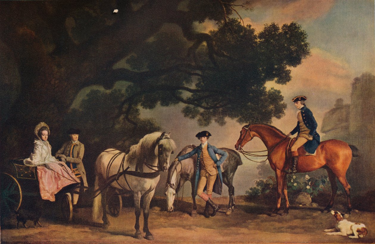De Milbanke en Melbourne Families, ca. 1796, 1929 door Unbekannt