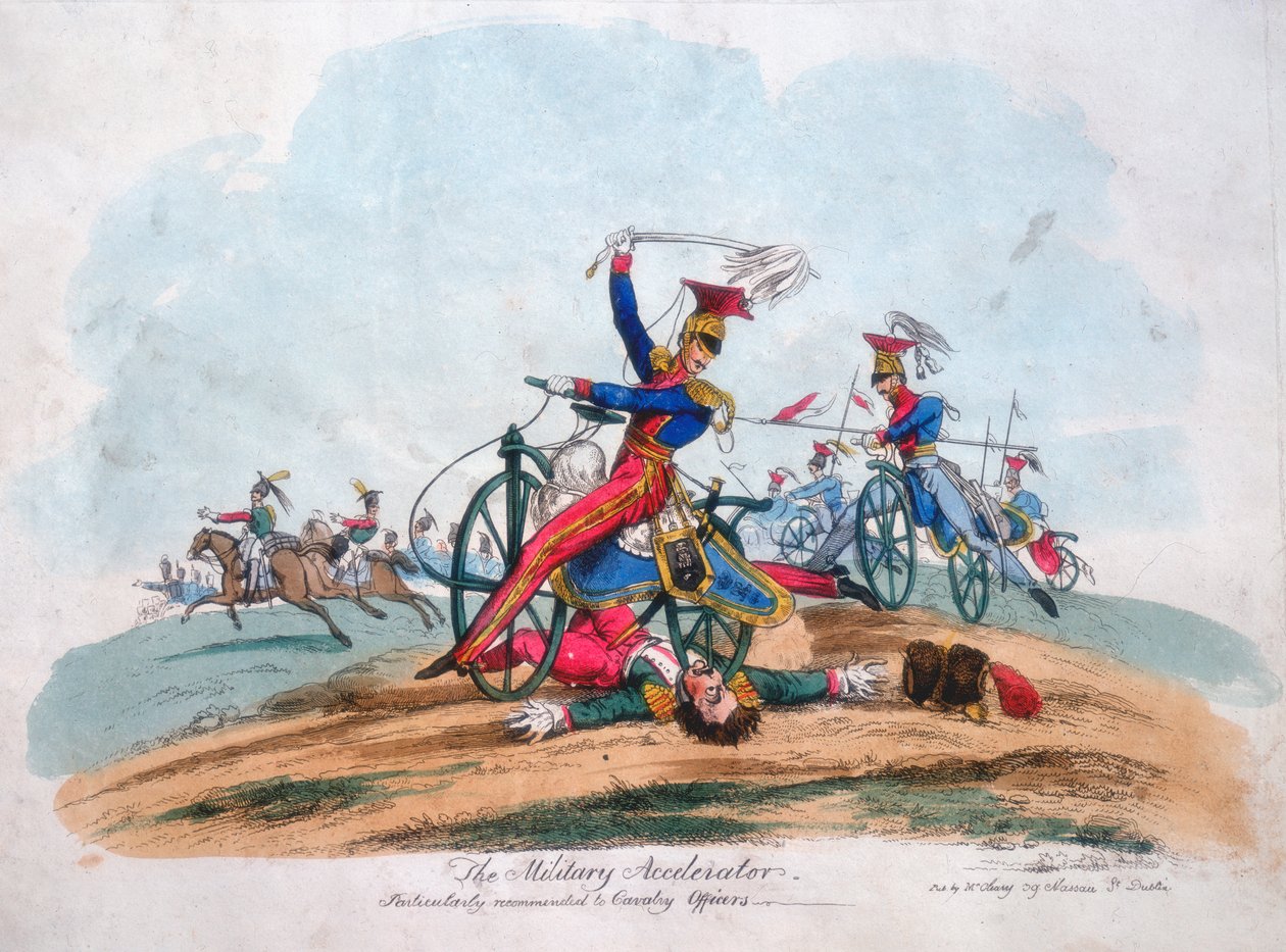 De militaire versneller - Bijzonder aanbevolen voor cavalerieofficieren, c1820 door Unbekannt