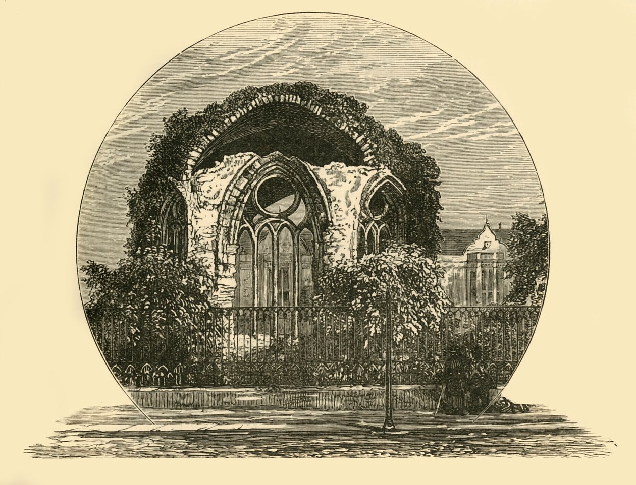 Het klooster en Madras College, 1898 door Unbekannt