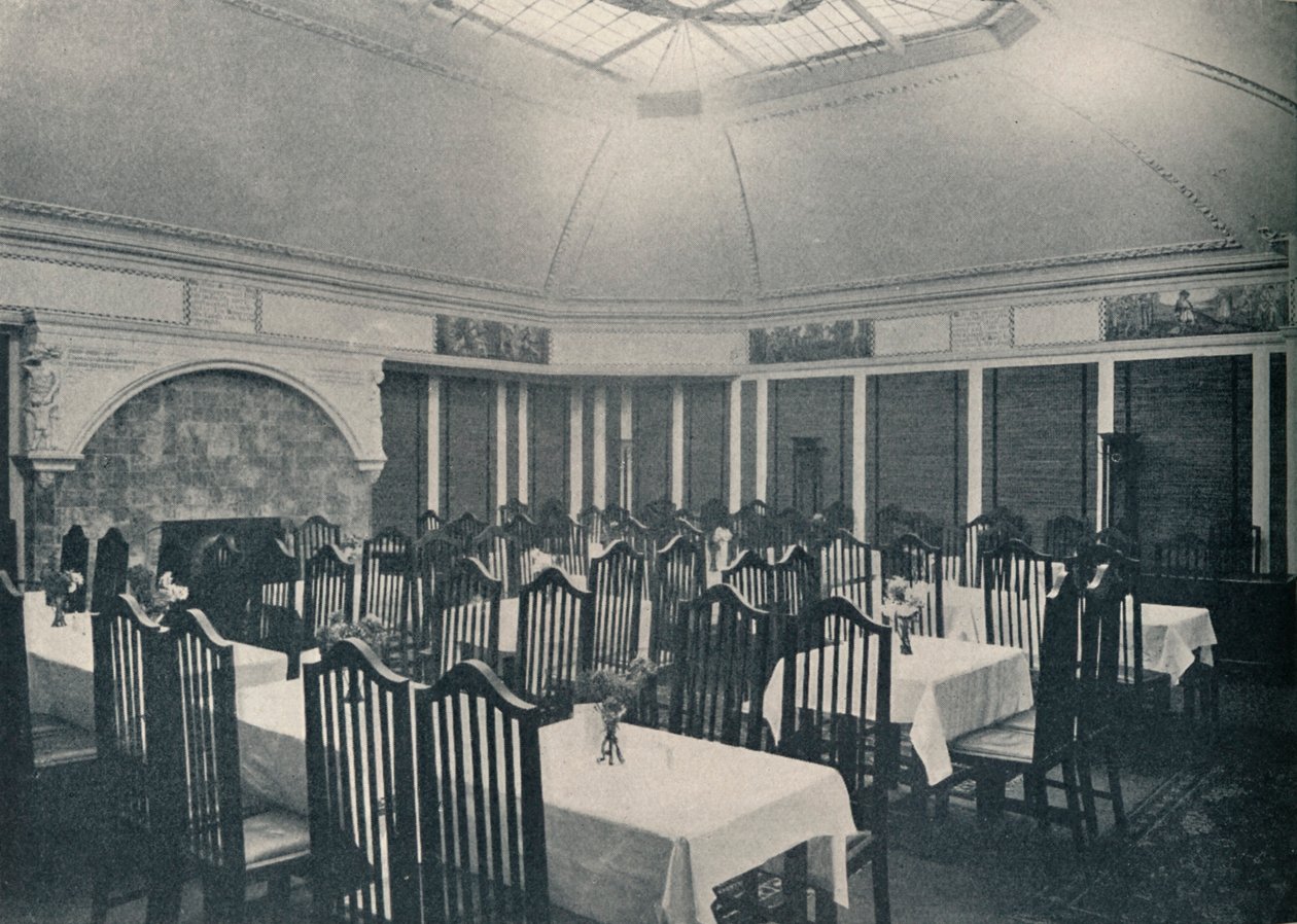 De Morris Room in het Clarion Café, Manchester, ca. 1911 door Unbekannt