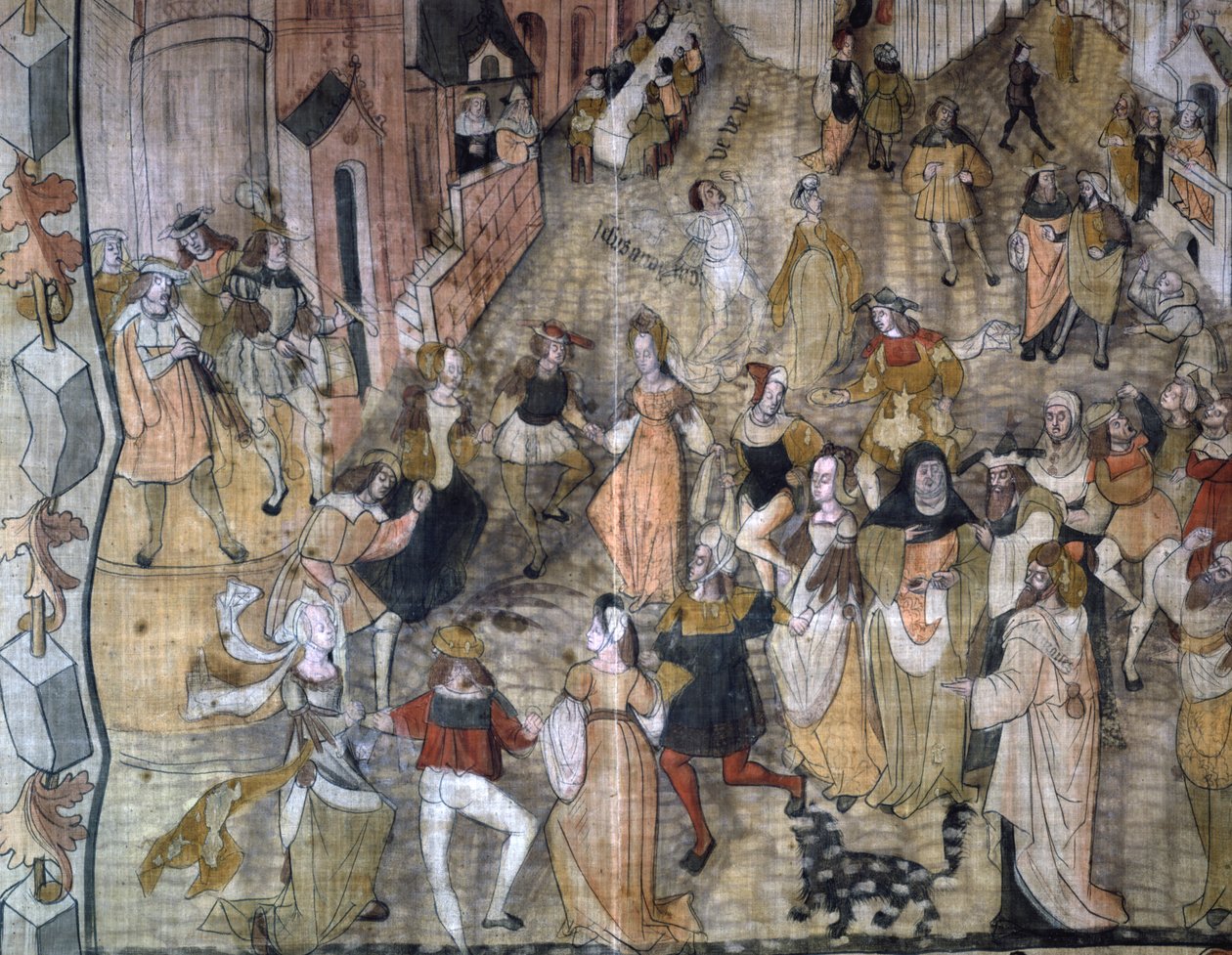 Het mysterie van de wraak van Jezus Christus, detail, ca. 1630 door Unbekannt