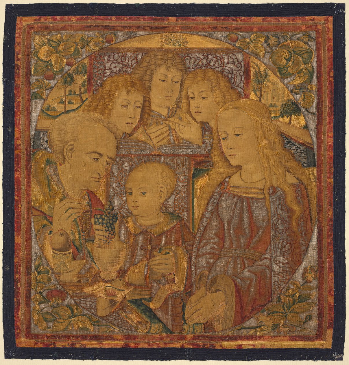 De Mystieke Druiven, c. 1500 door Unbekannt