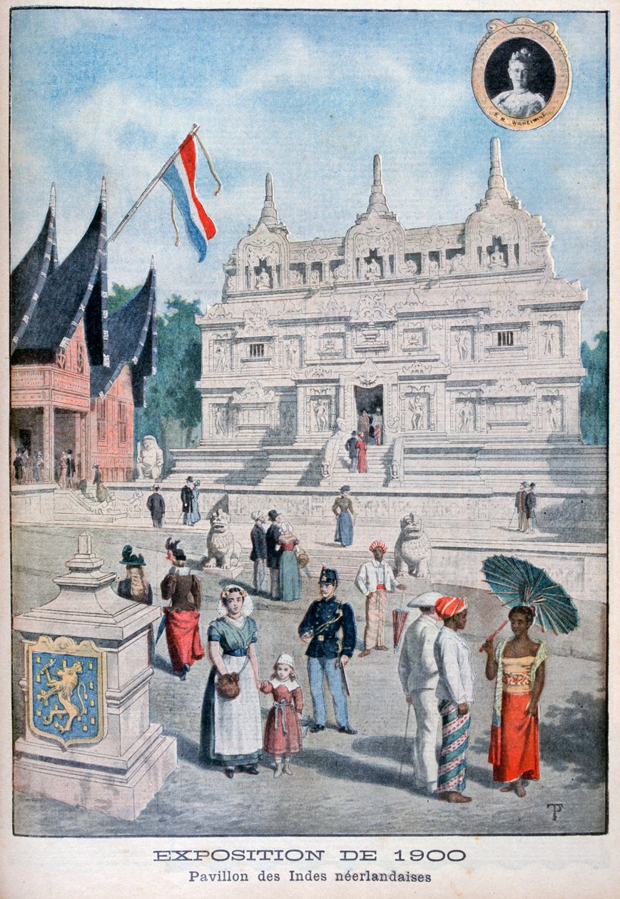 Nederlands-Indië paviljoen op de Wereldtentoonstelling van 1900, Parijs door Unbekannt
