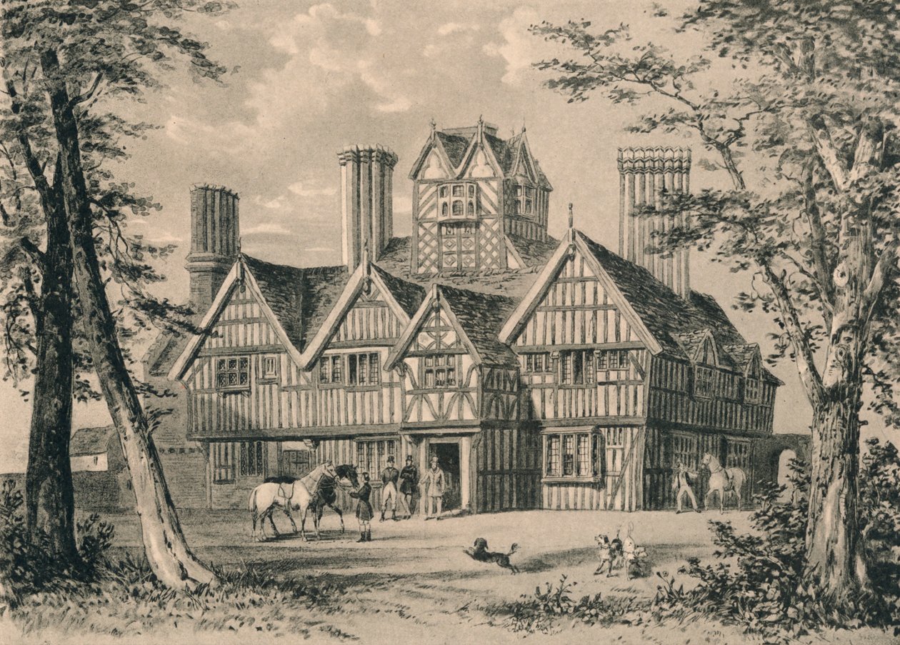 The Oak House, West Bromwich, Staffordshire, 1915 door Unbekannt