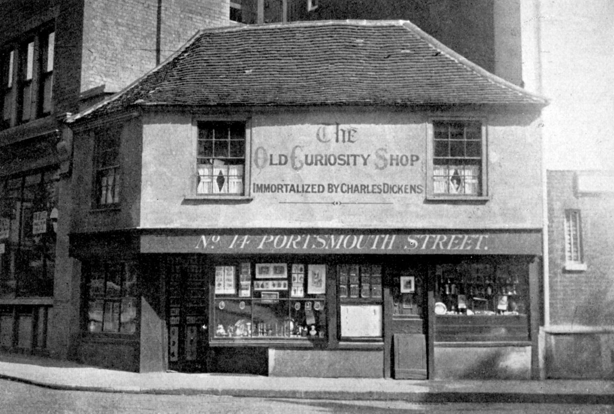 The Old Curiosity Shop, 13 Portsmouth Street, Kingsway, Londen, ca. 1920 door Unbekannt