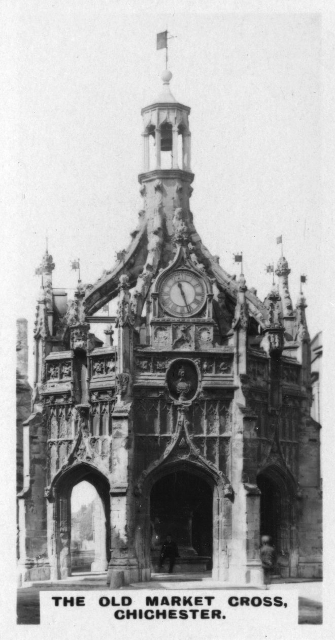Het Oude Markt Kruis, Chichester, West Sussex, 1920s door Unbekannt
