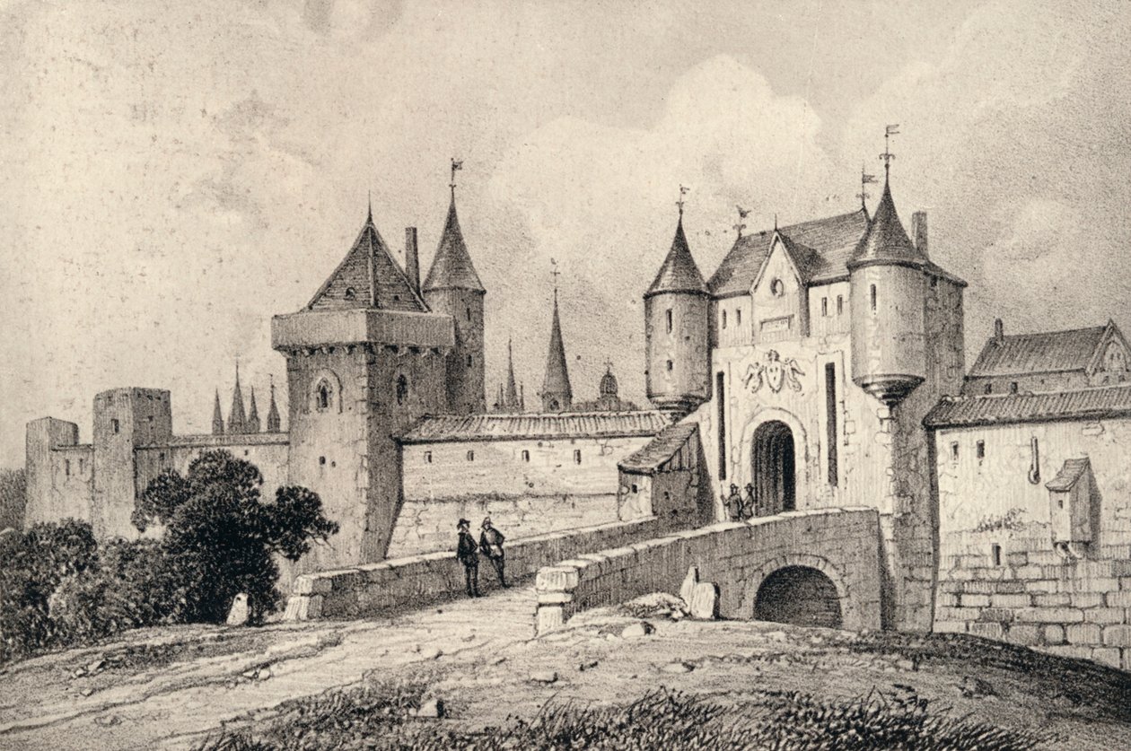 De Porte St Honoré in de 13e Eeuw, 1915 door Unbekannt