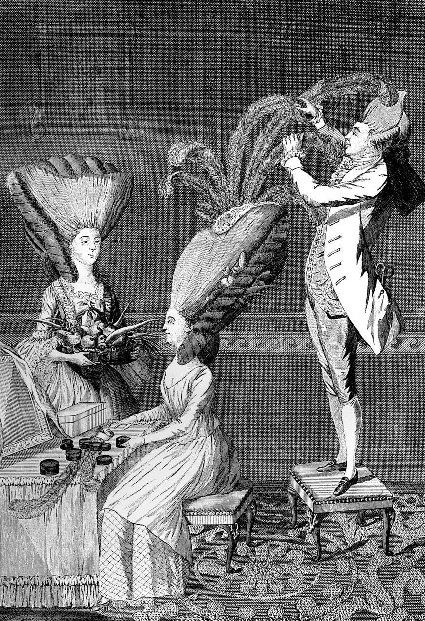 Het Belachelijke Hoofddeksel of De Gevederde Dame door Unbekannt