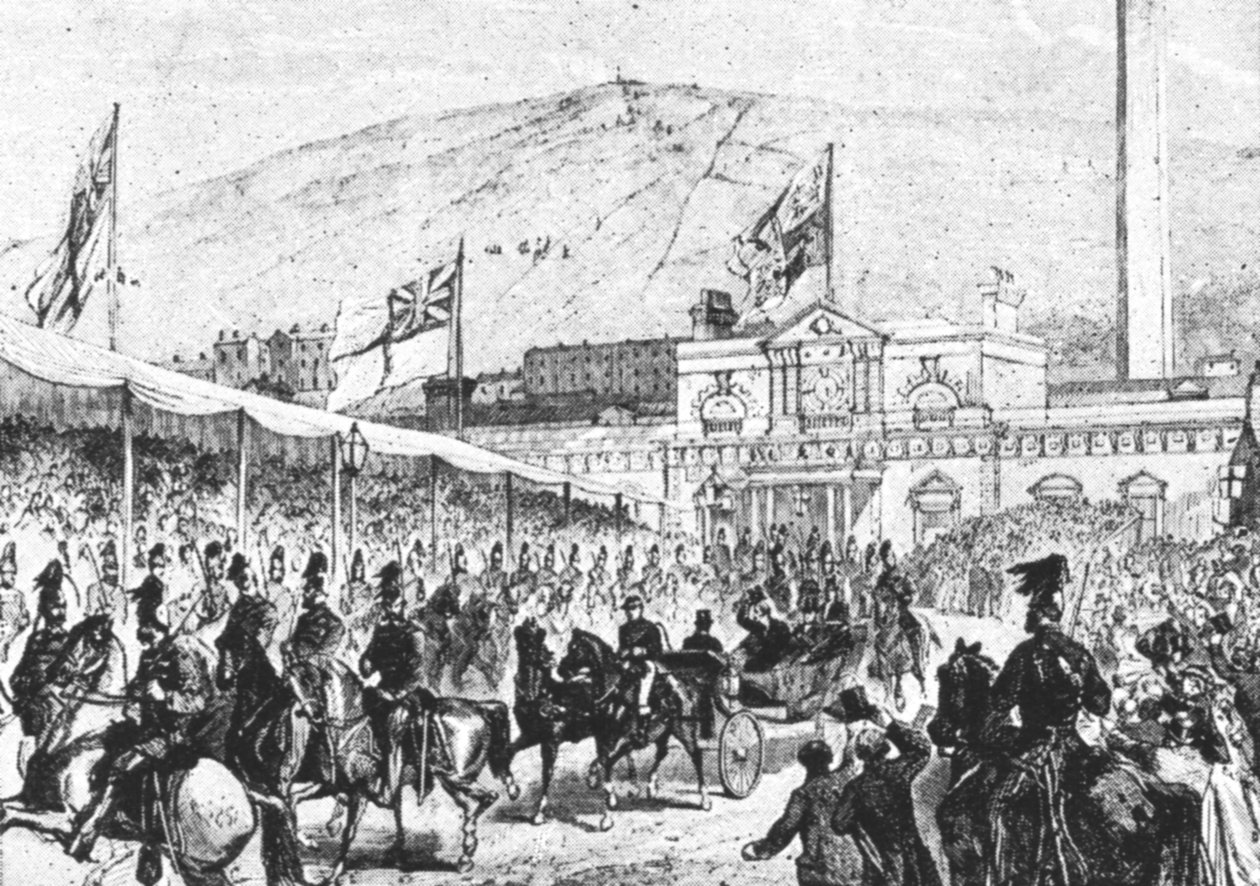 Het eerste bezoek van de Prins van Wales aan de koloniën, 1860 door Unbekannt
