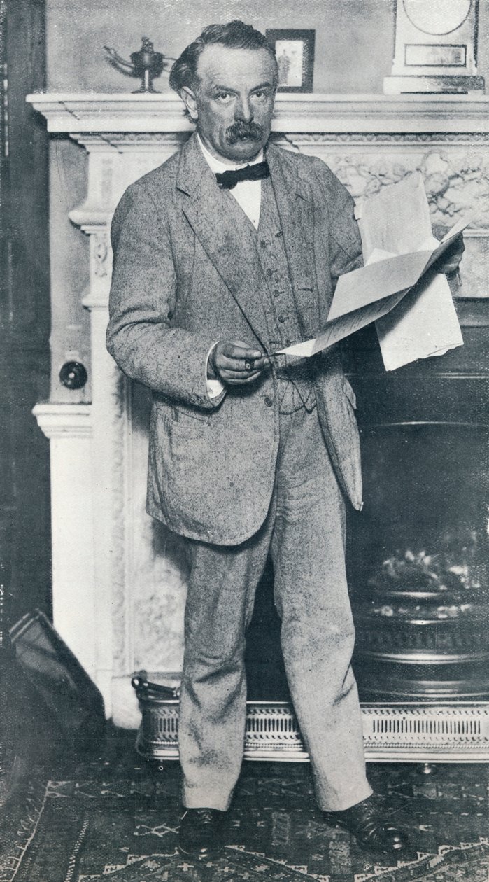 De Zeer Eerwaarde David Lloyd George, M.P., Minister van Financiën, c1914 door Unbekannt