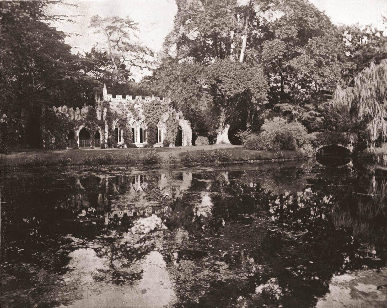 De ruïnes bij Frogmore, Berkshire, 1894 door Unbekannt