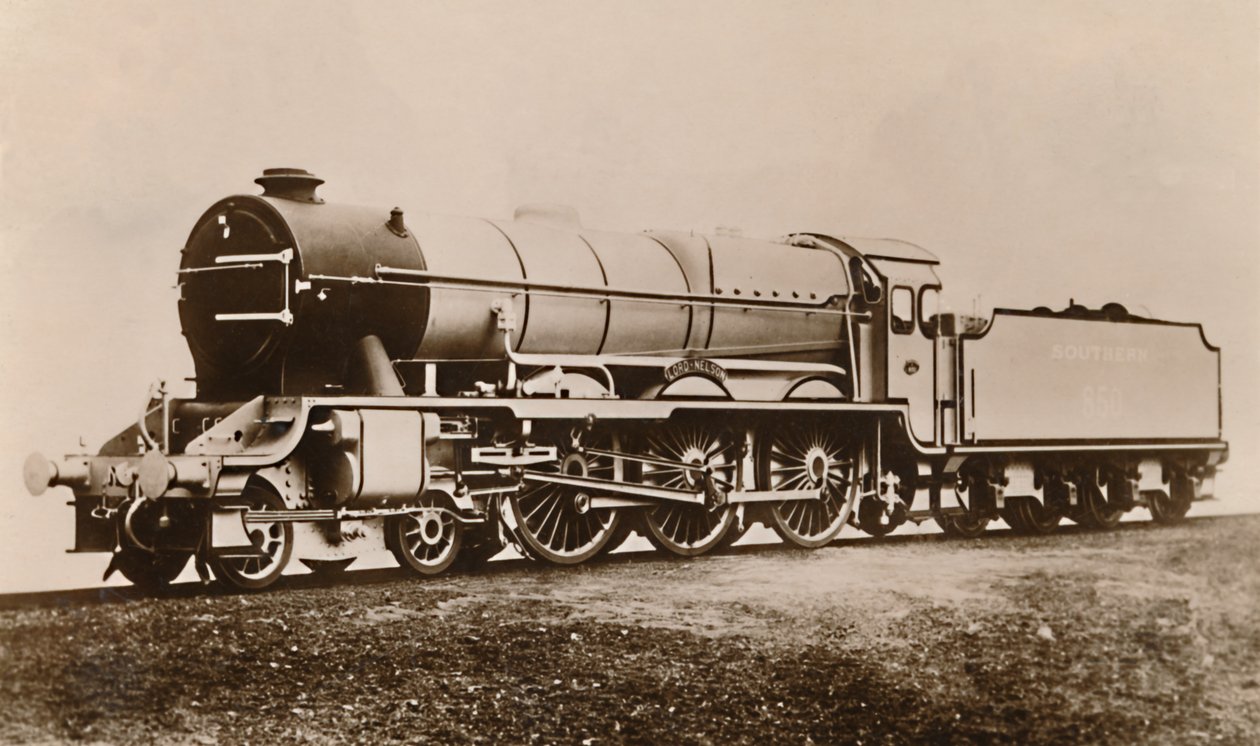 De S.R. Lord Nelson Express Locomotief, c1930 door Unbekannt